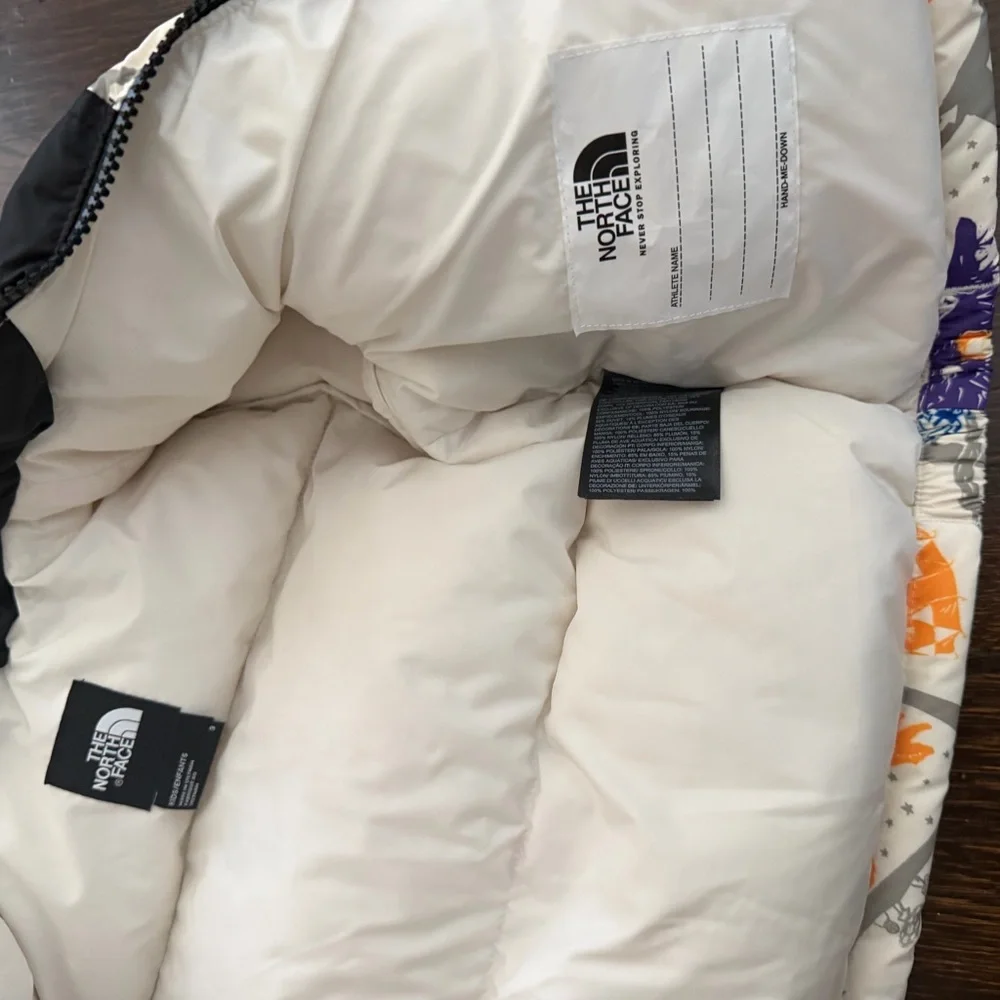 The North Face Kids Puffer Winter Jacket Colorful Print